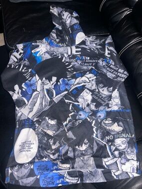 Anime Manga Panel Hoodies (3 hoodies) (read description)